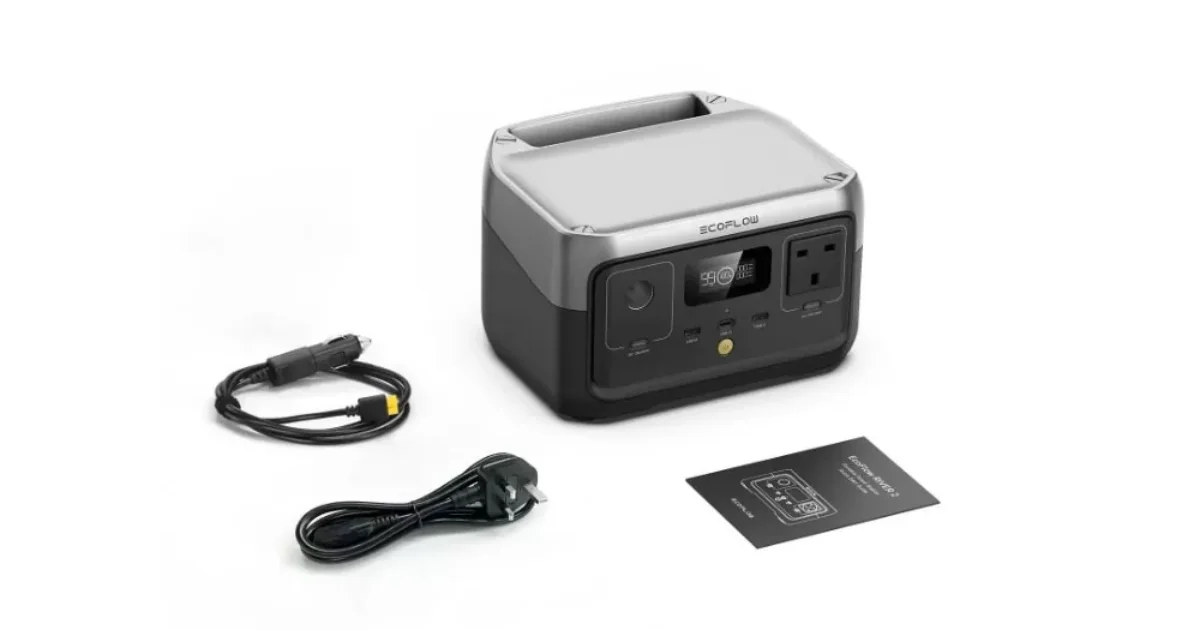 EcoFlow RIVER 2 Portable Power Station 9 EcoFlow RIVER 2 – Portable Power Station 300W 256Wh – ZMR600-B-UK