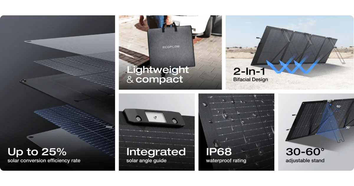 EcoFlow Portable Solar Panel 220W 4 EcoFlow Portable Solar Panel 220W tanzania